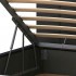 Кровать двуспальная Венера 3 140х200 с механизмом черная экокожа